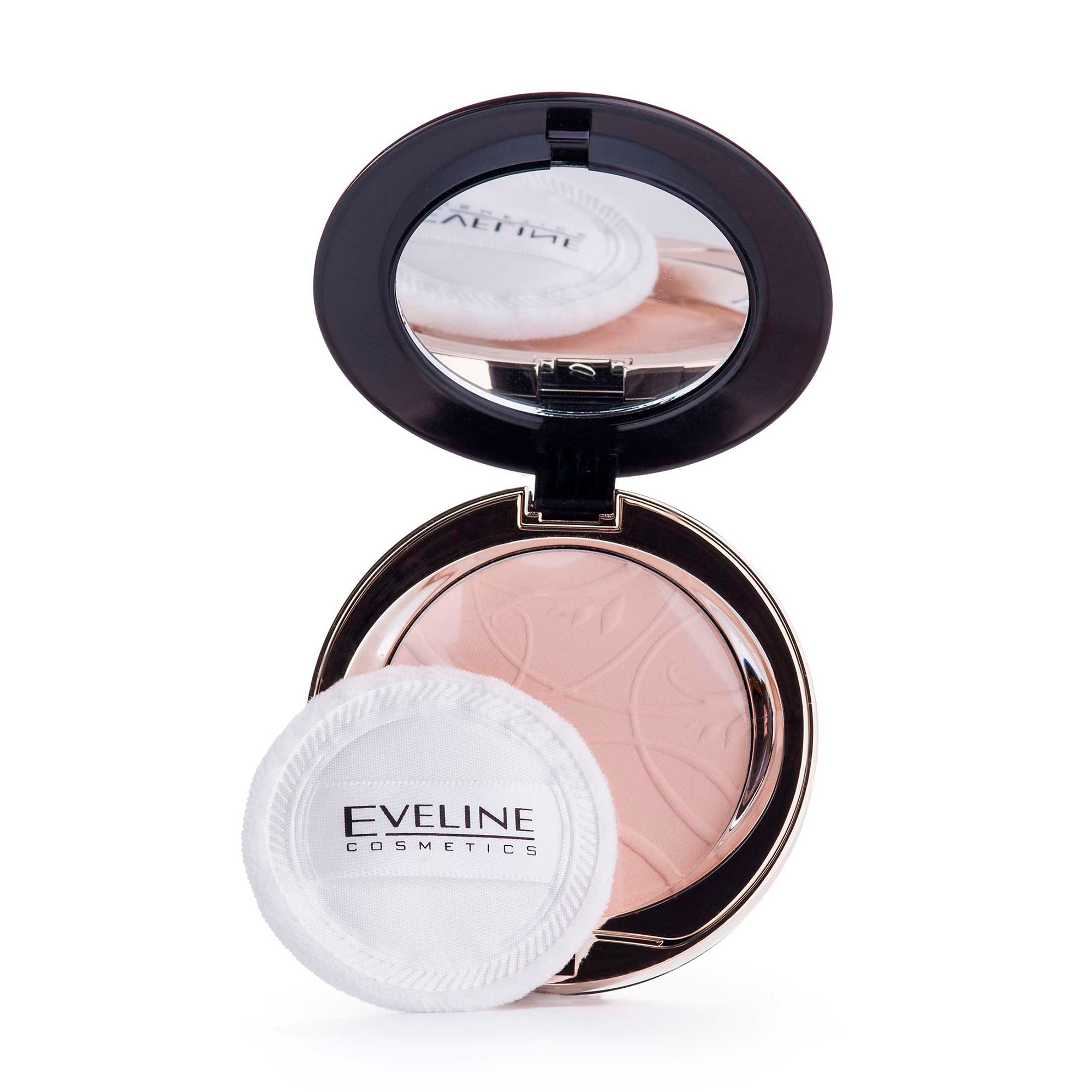 Матувальна пудра компактна для обличчя Eveline Cosmetics Celebrities Beauty 22 Natural, 9 г
